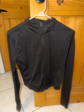 Amazon Black Women’s Lightweight Bomber Zip Jacket
